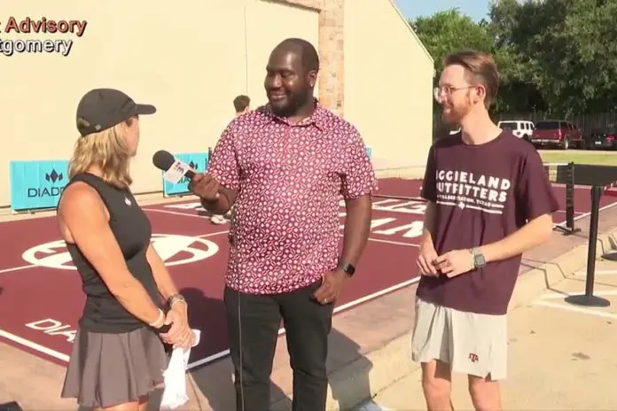 Aggieland Outfitters New Pickleball Court