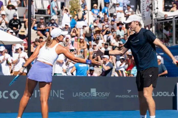 Alshon in Mixed Doubles Final of OC Cup