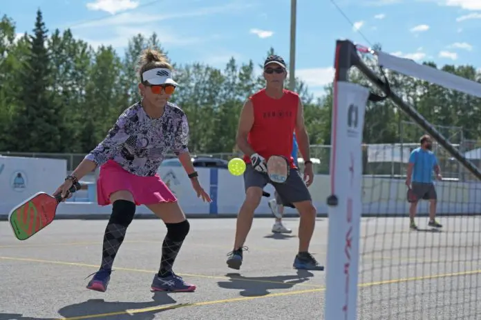 Anchorage Welcomes First Dedicated Pickleball Court