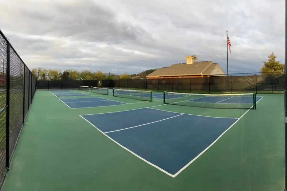 Clarksburg's New Pickleball Courts