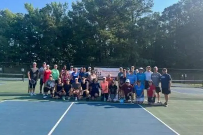 Pickleball Club Raises 4500 Dollar