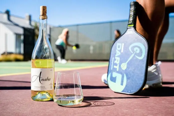 Pickleball and Wine Collab