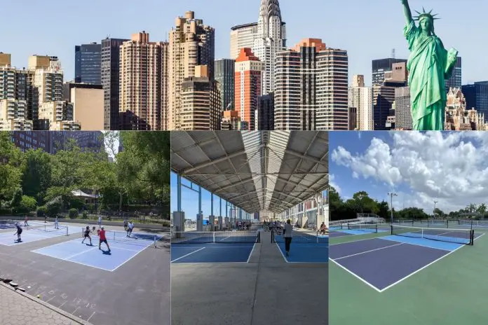 Recent Arrival of Pickleball Courts in New York