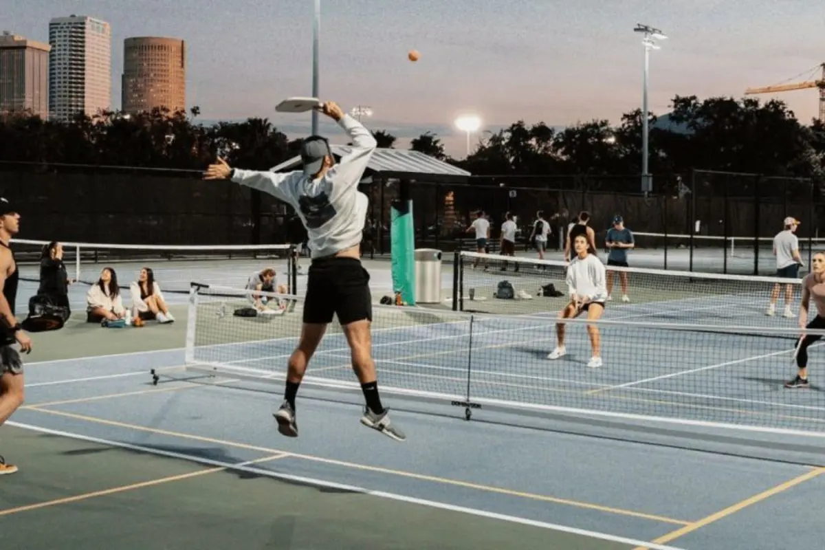 Revival Of Pop-Up Pickleball Court