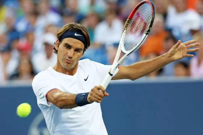 Roger Federer Tries Pickleball