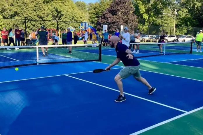 New Pickleball Courts at Canal Winchester