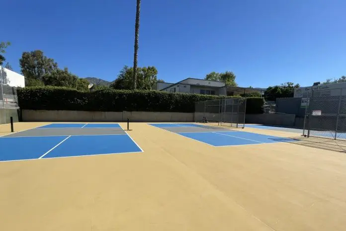 New Pickleball Courts in La Cañada Flintridge