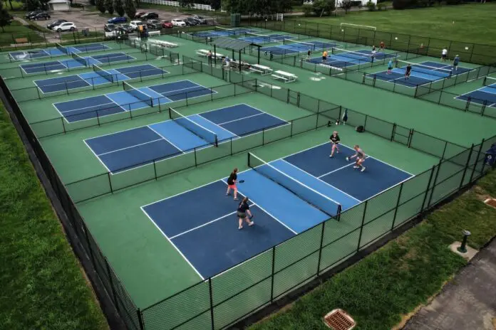 New Pickleball Courts in Richwood