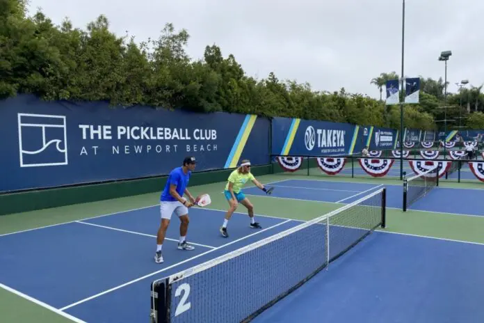 Pickleball Event At Newport Beach