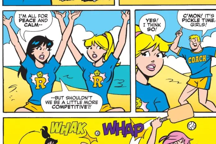 Pickleball In Betty and Veronica Comics