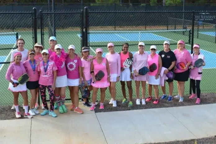 Pickleball Passion Drives 'Dink in Pink'