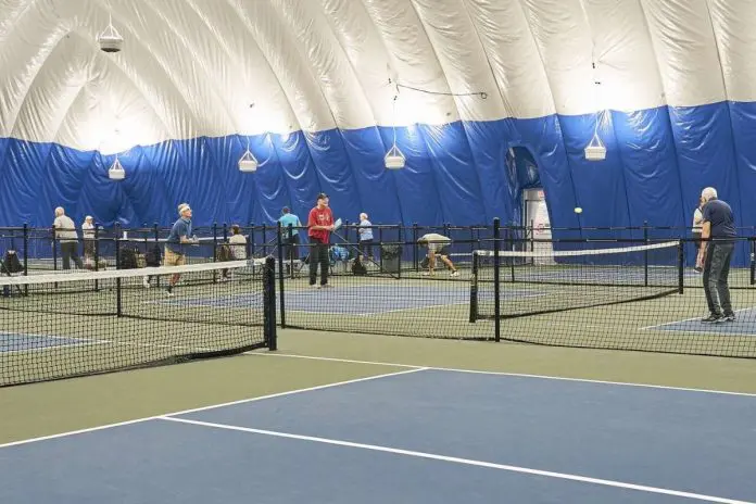 Pickleball in Cranberry Township Park Upgrade