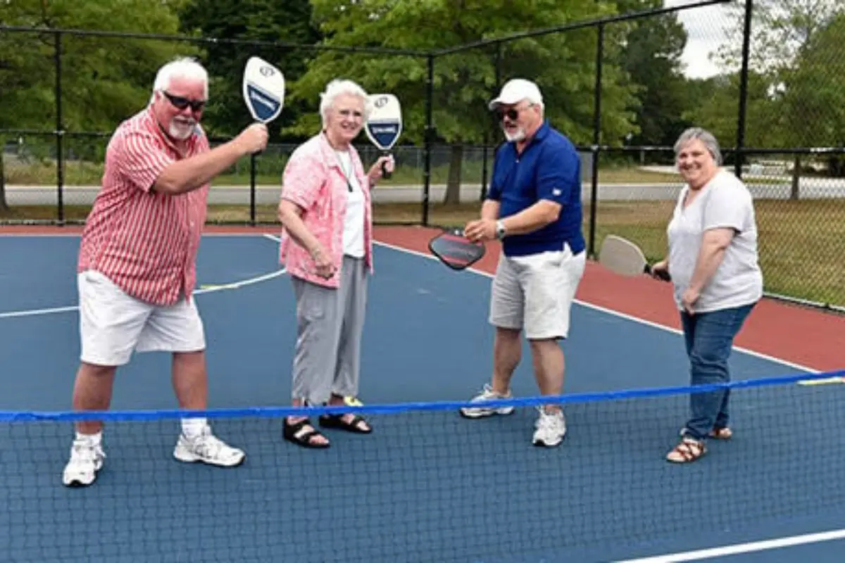 Pickleball in Rhode Island's Senior Games