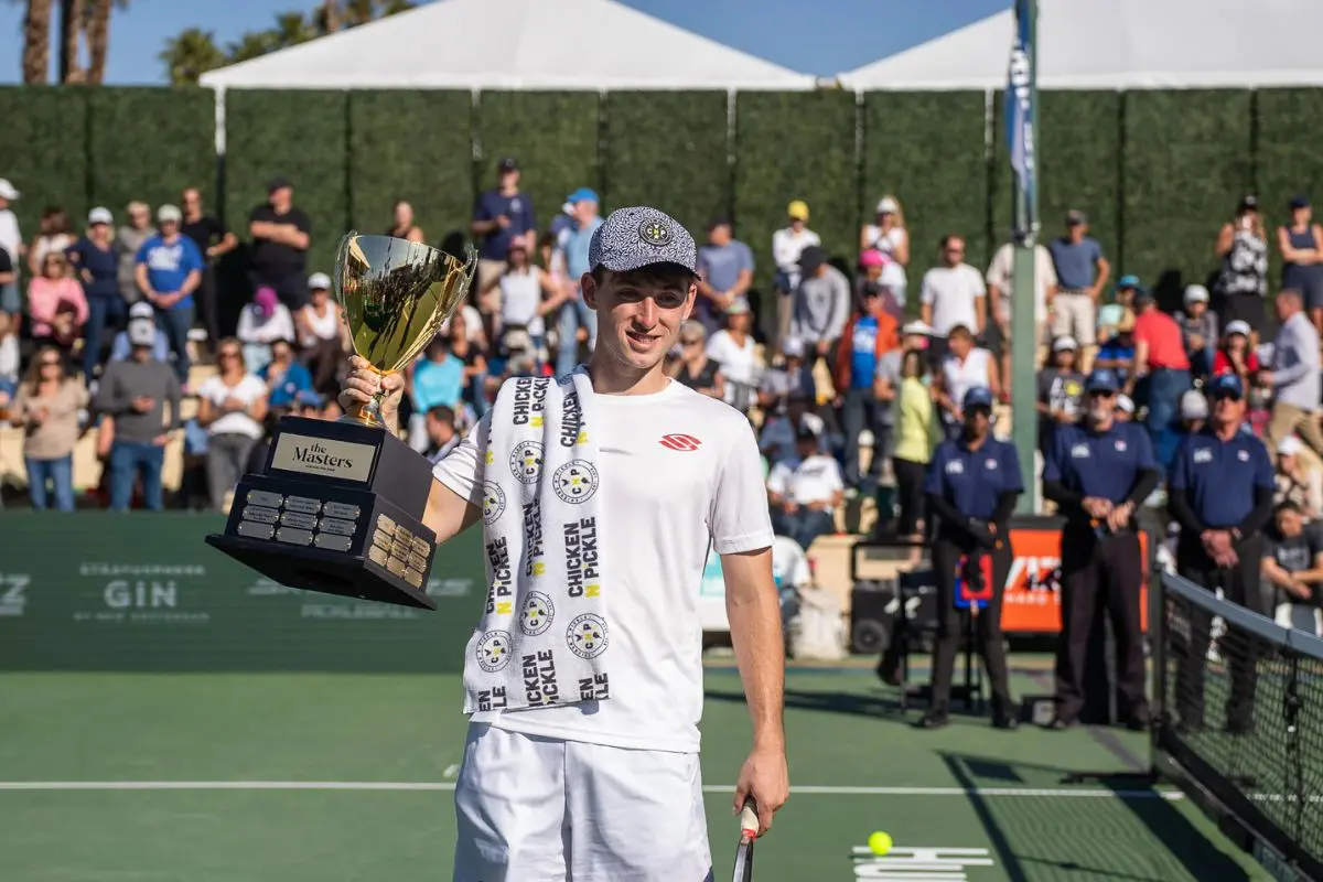 Dylan Frazier Tops Men’s Doubles