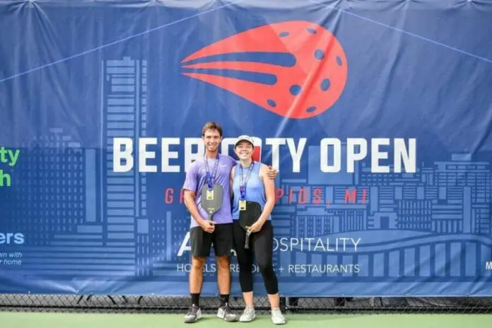 Winners of Men's Doubles at Beer City Open 2024