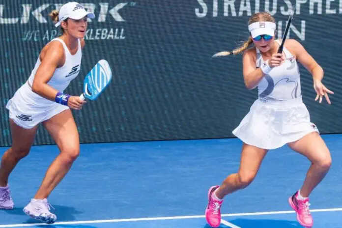 Anna Leigh Waters and Catherine Parenteau in Women's Doubles Final