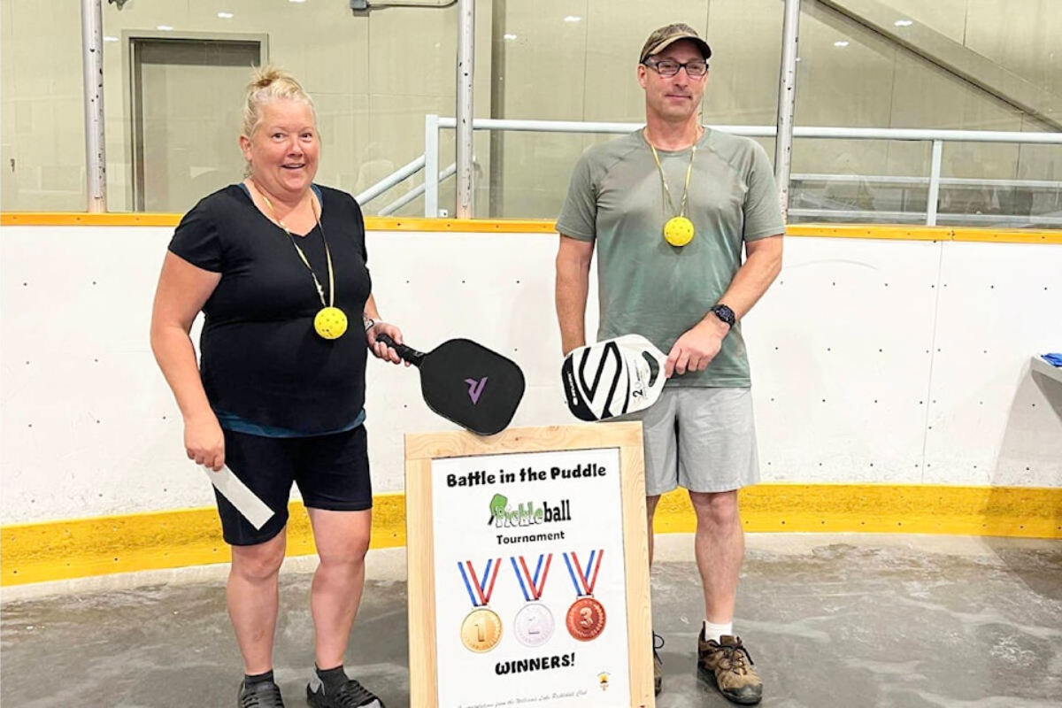 Battle in the Puddle Pickleball Tournament in Williams Lake