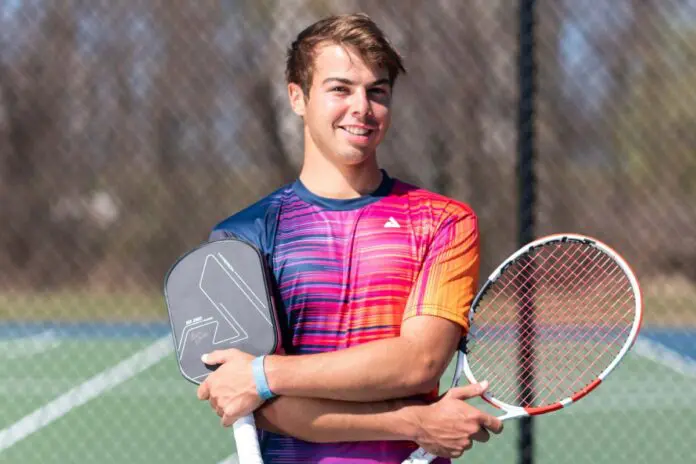 Ben Johns Battles John Isner at Pickle N Pucks