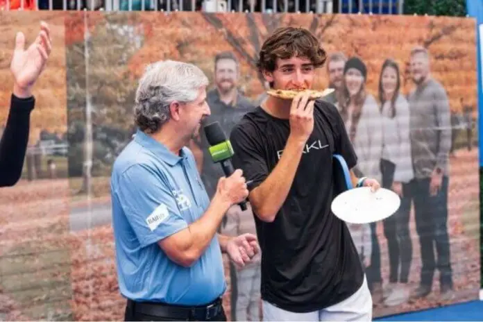 Gabe Tardio's Pizza Break Sparked Gold