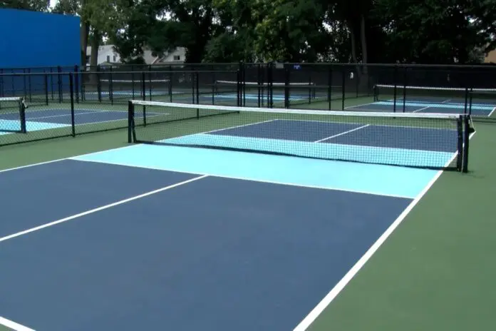 New Outdoor Pickleball Courts in Church Hill