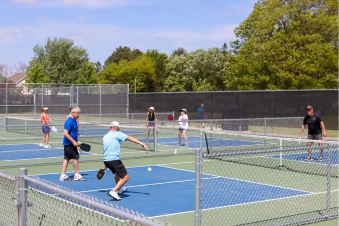 New Pickleball Courts at Cousler Park