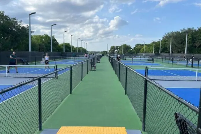 New Pickleball Courts at Loyd Park