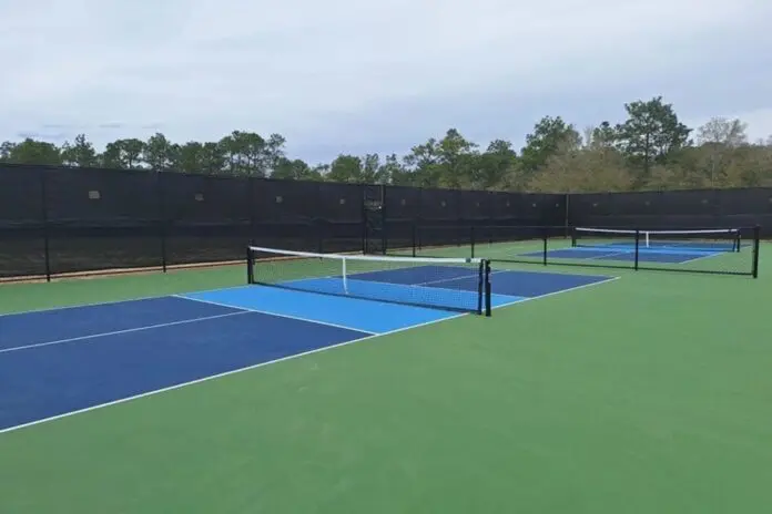 New Pickleball Courts at Wee Care Park