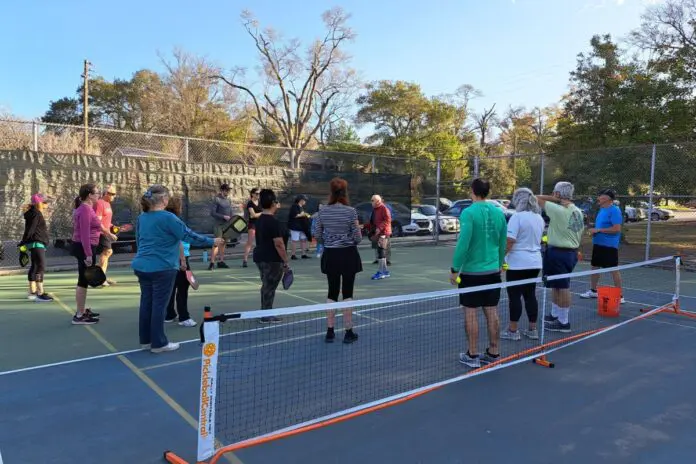 New Pickleball Courts at Greenfield Lake Park