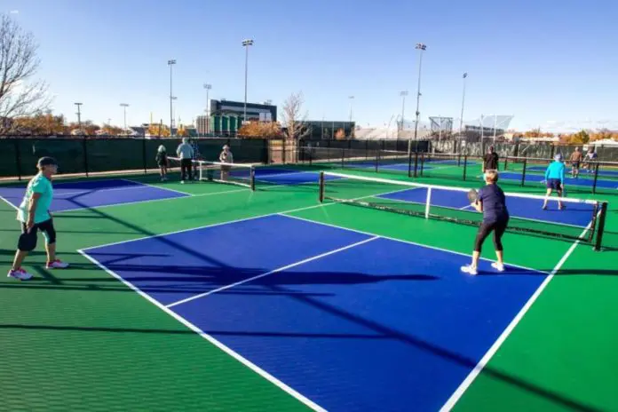 New Pickleball Courts at Newton Park