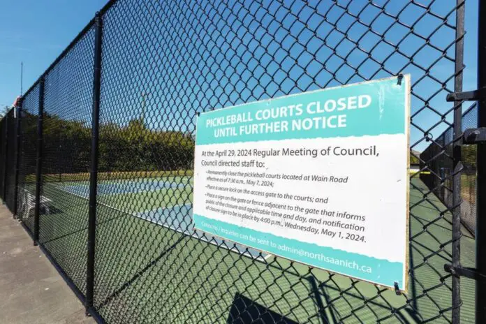 North Saanich Pickleball Controversy