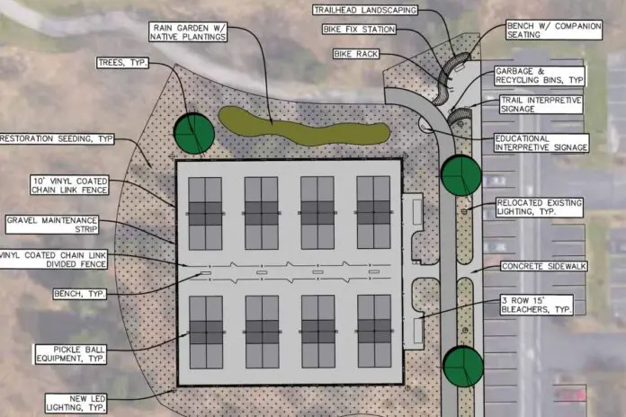 Pickleball Design at New Wheeler Road