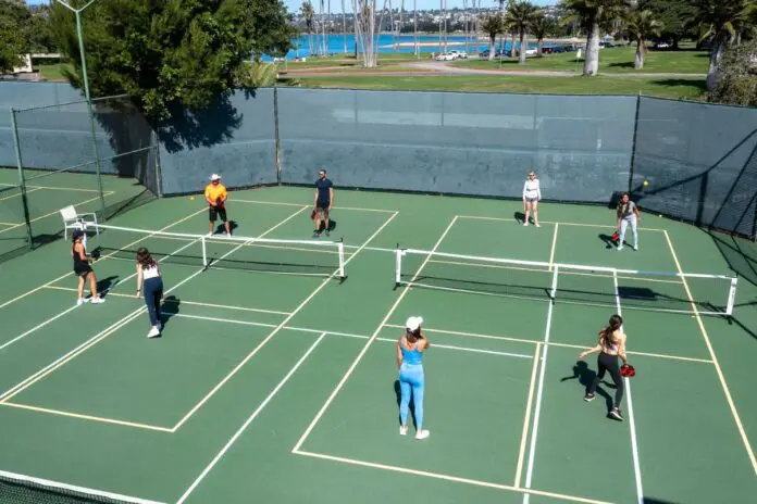 Pickleball Event at San Diego Mission