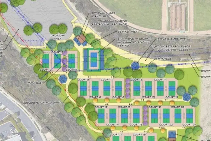 Pickleball Facility at Dunn Stadium