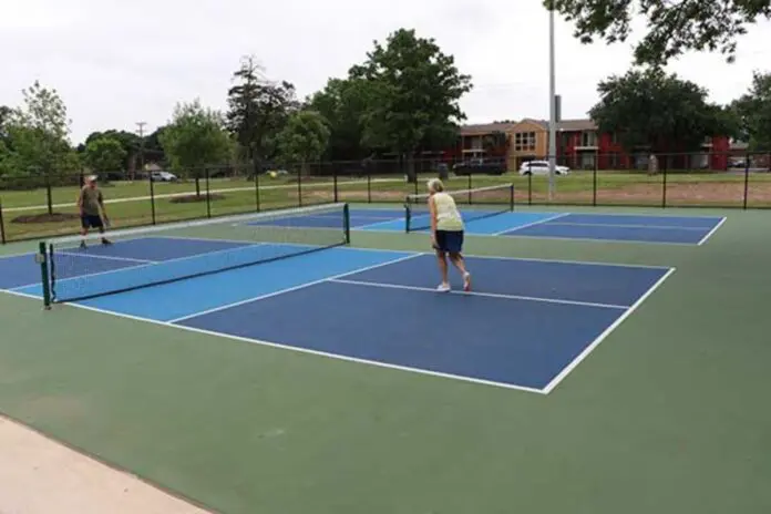 Pickleball In Irvington Park's Upgrade