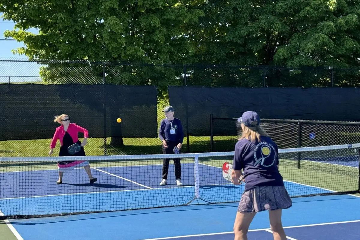 North Saanich Pickleball Court vs. Jasper