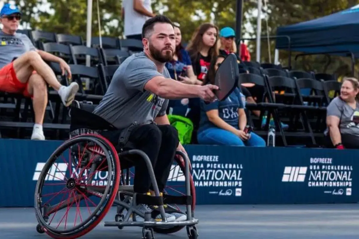 Taylor Nichols Advancing Adaptive Pickleball