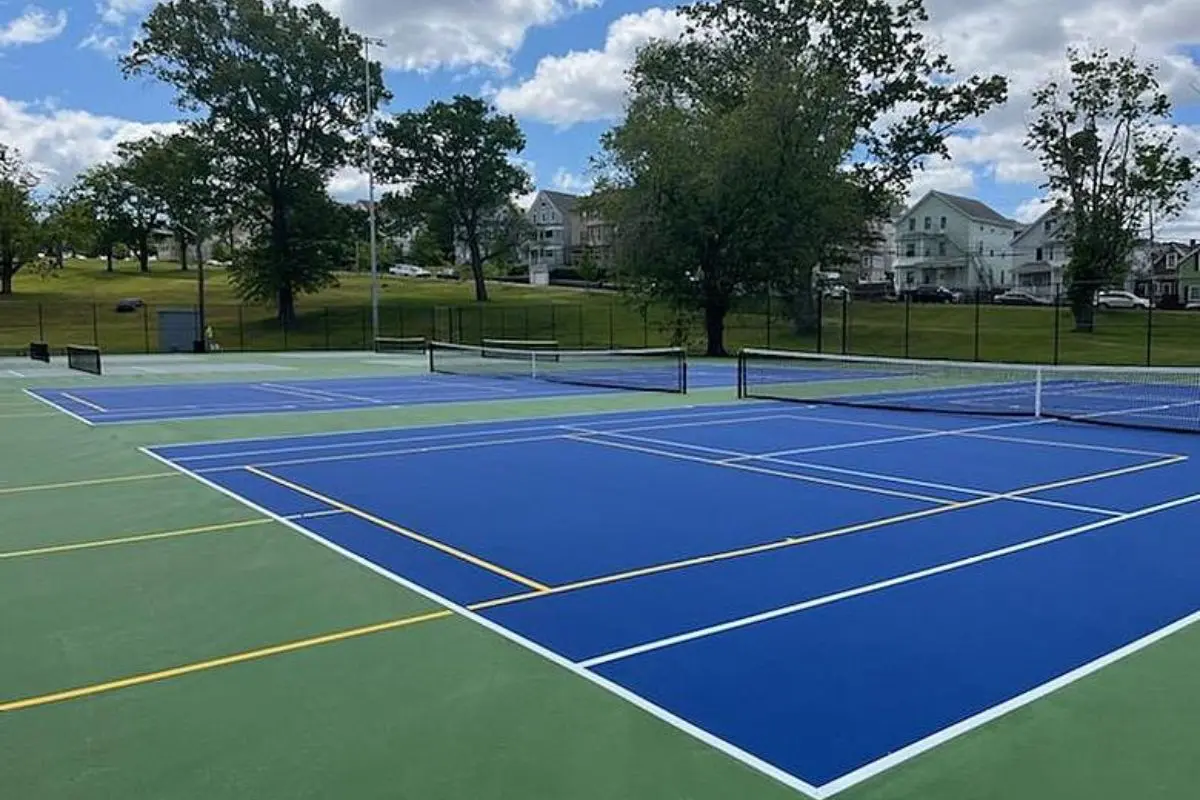 New Outdoor Pickleball Courts in Church Hill