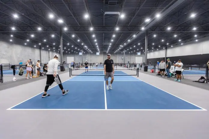 Tysons' New Indoor Pickleball Facility Scores Big