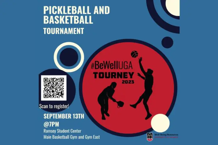 UGA's BeWellUGA Week Starts with Pickleball Tournament