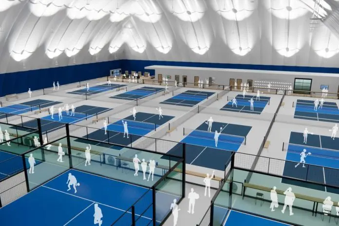 New Pickleball Dome in Highland Park