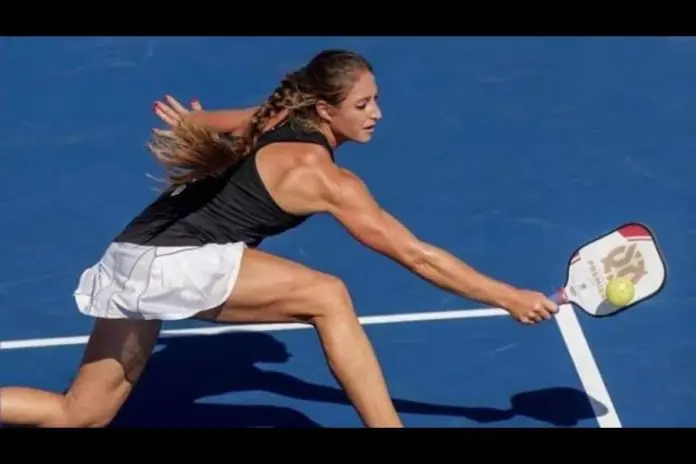 Callie Jo Smith's Reset Shot in Pickleball