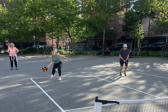 No Pickleball Line at Nye Park