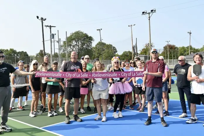 New Pickleball Courts Debut in La Salle