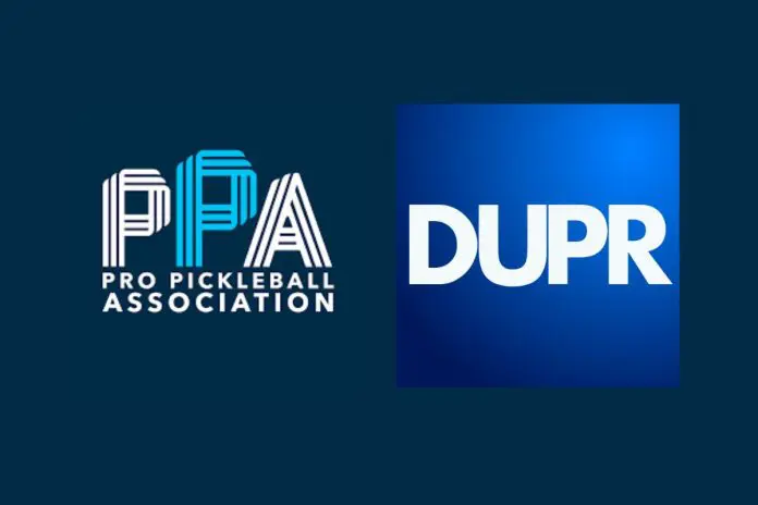 PPA to integrate DUPR ratings