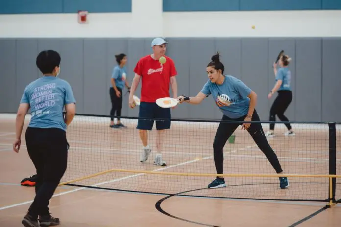 Pickleball Sport Hits Babson College