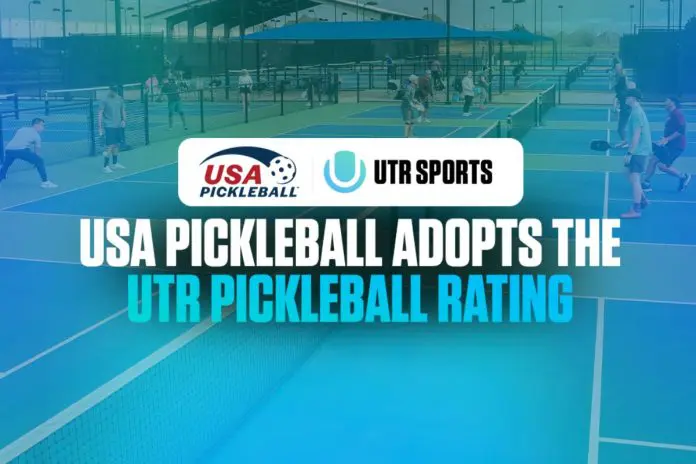 UTR Pickleball Rating System