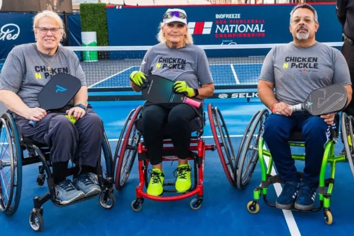 Wheelchair Pickleball Breaks Barriers at USA Nationals