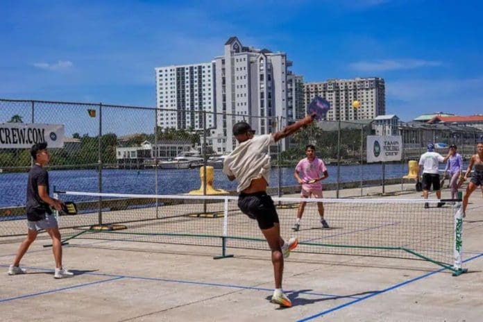 Revival Of Pop-Up Pickleball Court