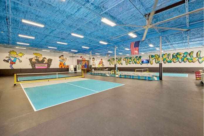 Toon Town Launches Indoor Pickleball Courts