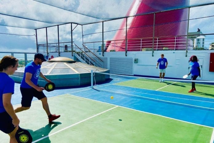 Crystal Cruises Includes Pickleball